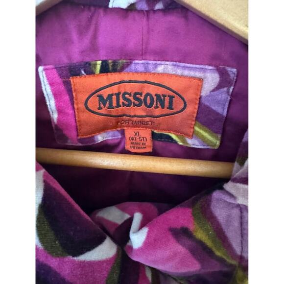 Missoni for Target Girls XL 4t-5t Velour Pea Coat - Picture 3 of 3